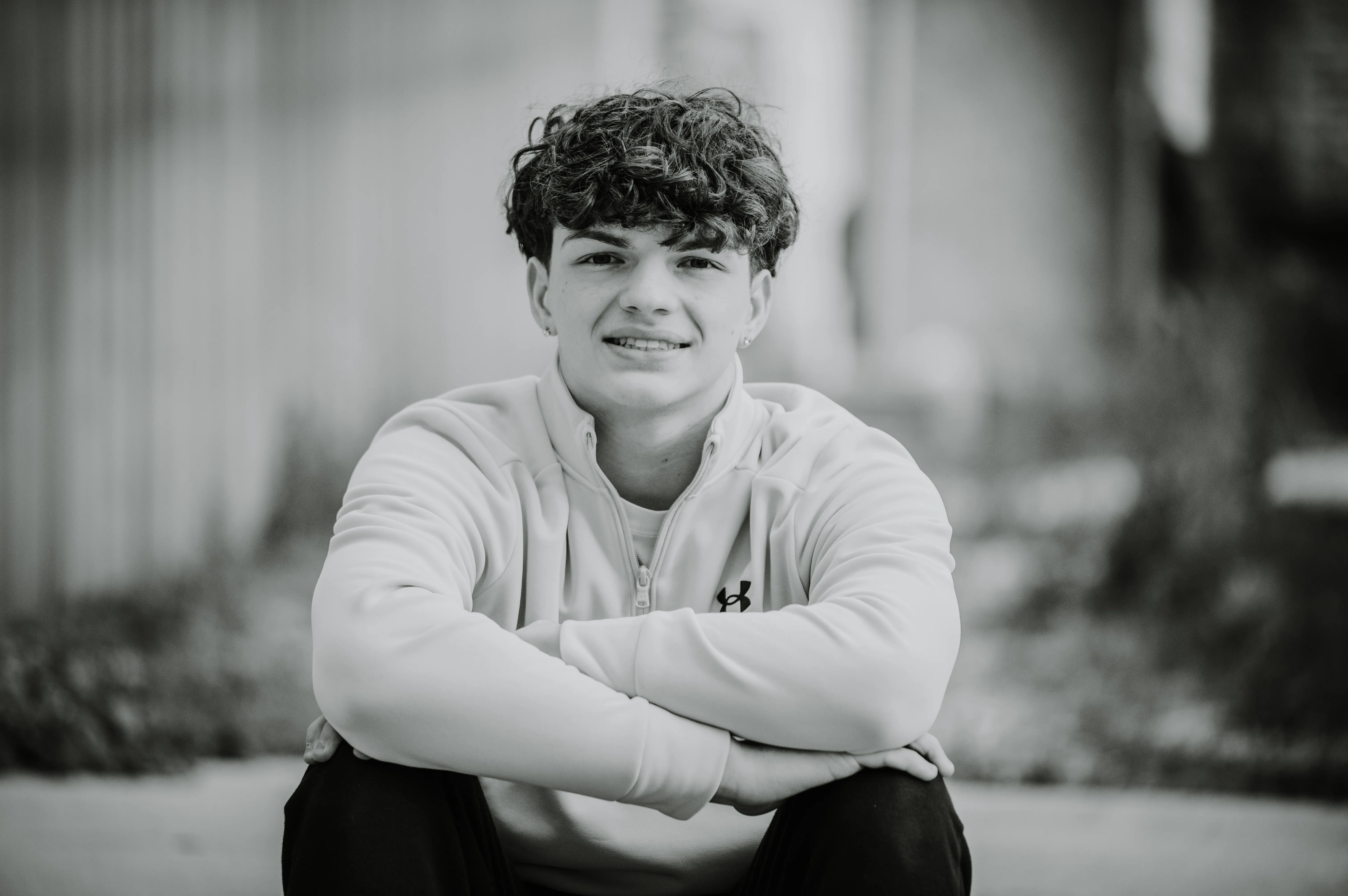 Outdoor senior portrait